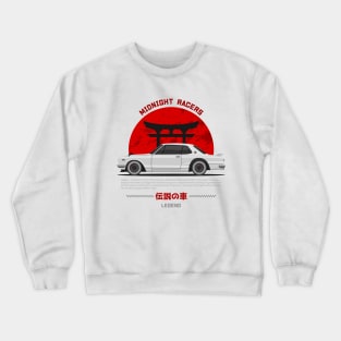 Tuner White Hakosuka JDM Crewneck Sweatshirt